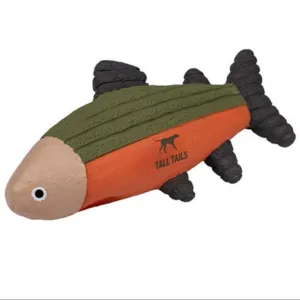 Tall Tails 9" Fish Latex Squeaker Dog Toy