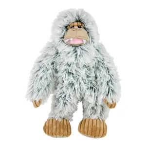 Tall Tails Plush Yeti with Squeaker Dog Toy 15"