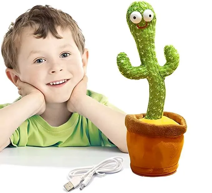 TechToys™ LED Musical Dancing & Mimicry Cactus Toy