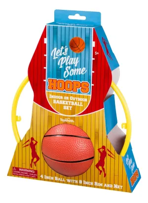 Toys | Hoops Basketball Set | Toysmith