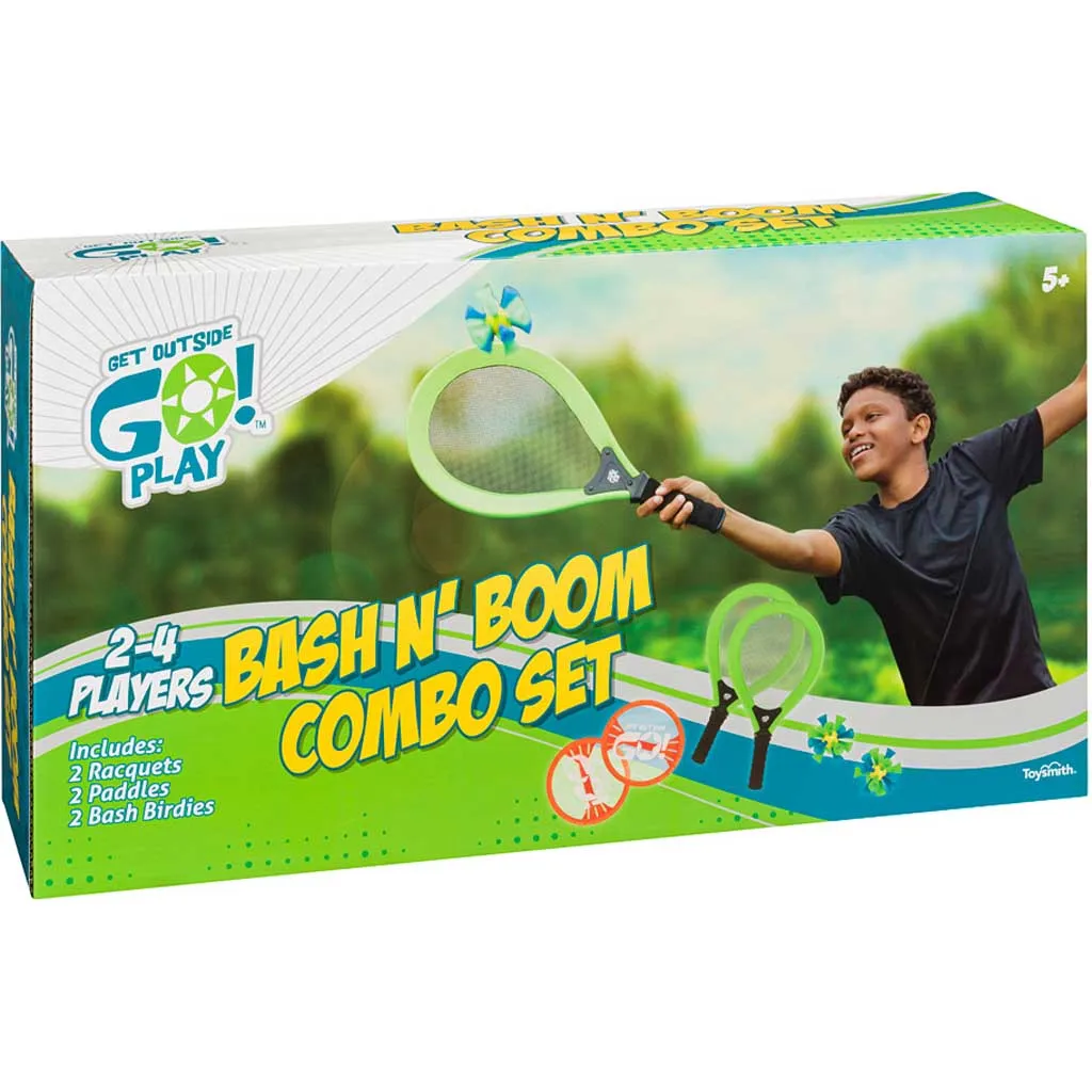 Toysmith Bash N' Boom Combo Set - Outdoor Toys