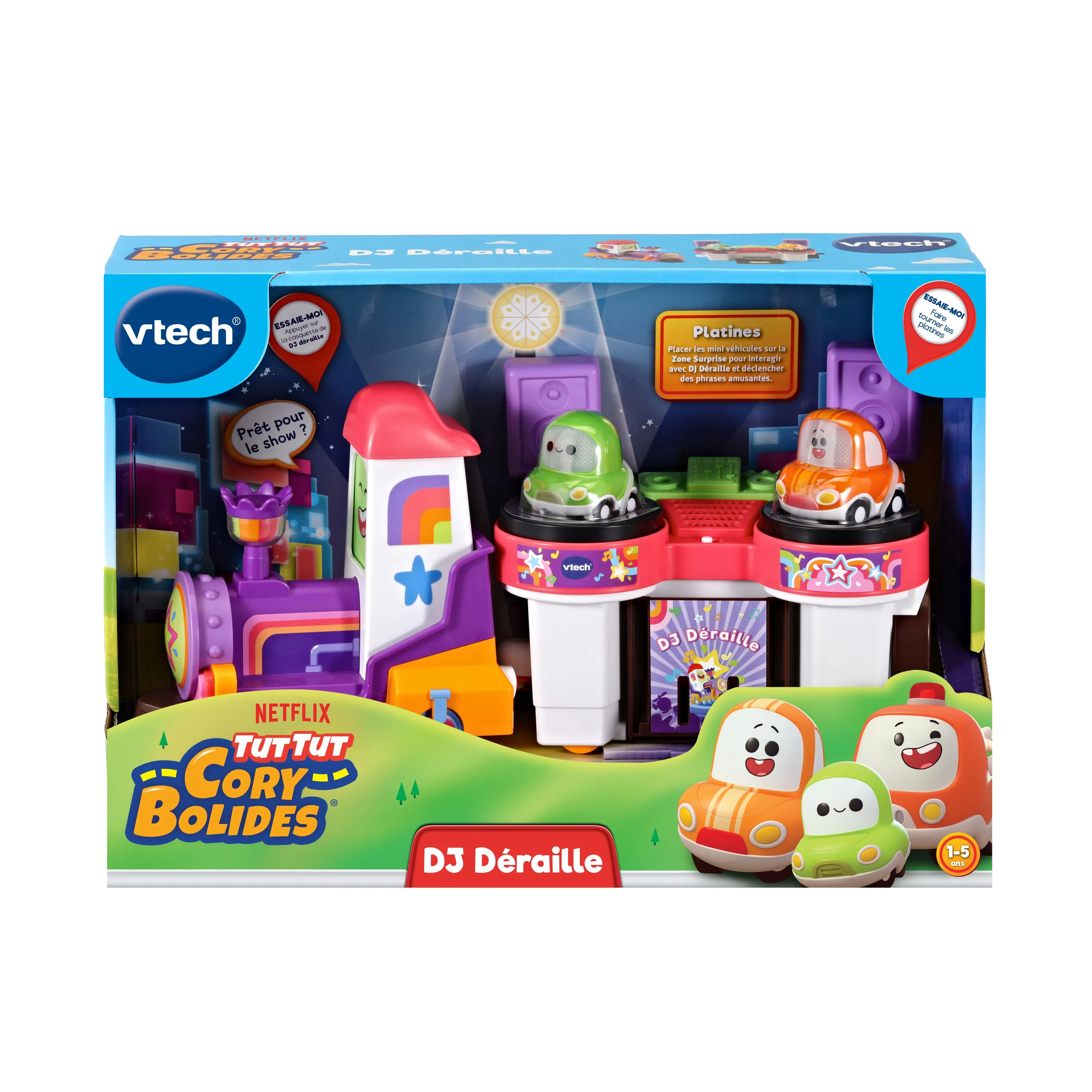 VTech® Go! Go! Cory Carson® DJ Train Trax & the Roll Train™